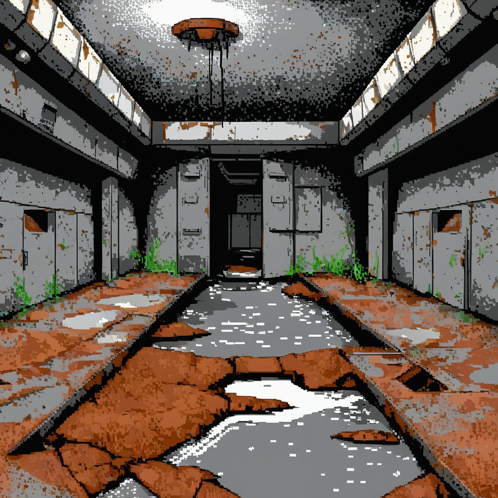 00001-aamXLAnimeMix_v10-dosegagfxSDXLv4 dosegagfx style military base bunker abandoned rusty.jpg